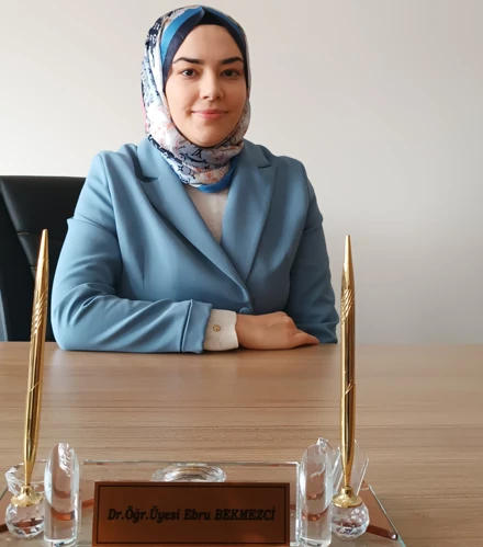 Tebrik ( Dr.Öğr.Üyesi  Ebru BEKMEZCİ) 